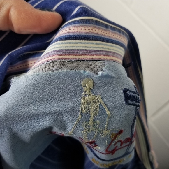 Robert Graham old money striped button up shirt - Picture 4 of 12